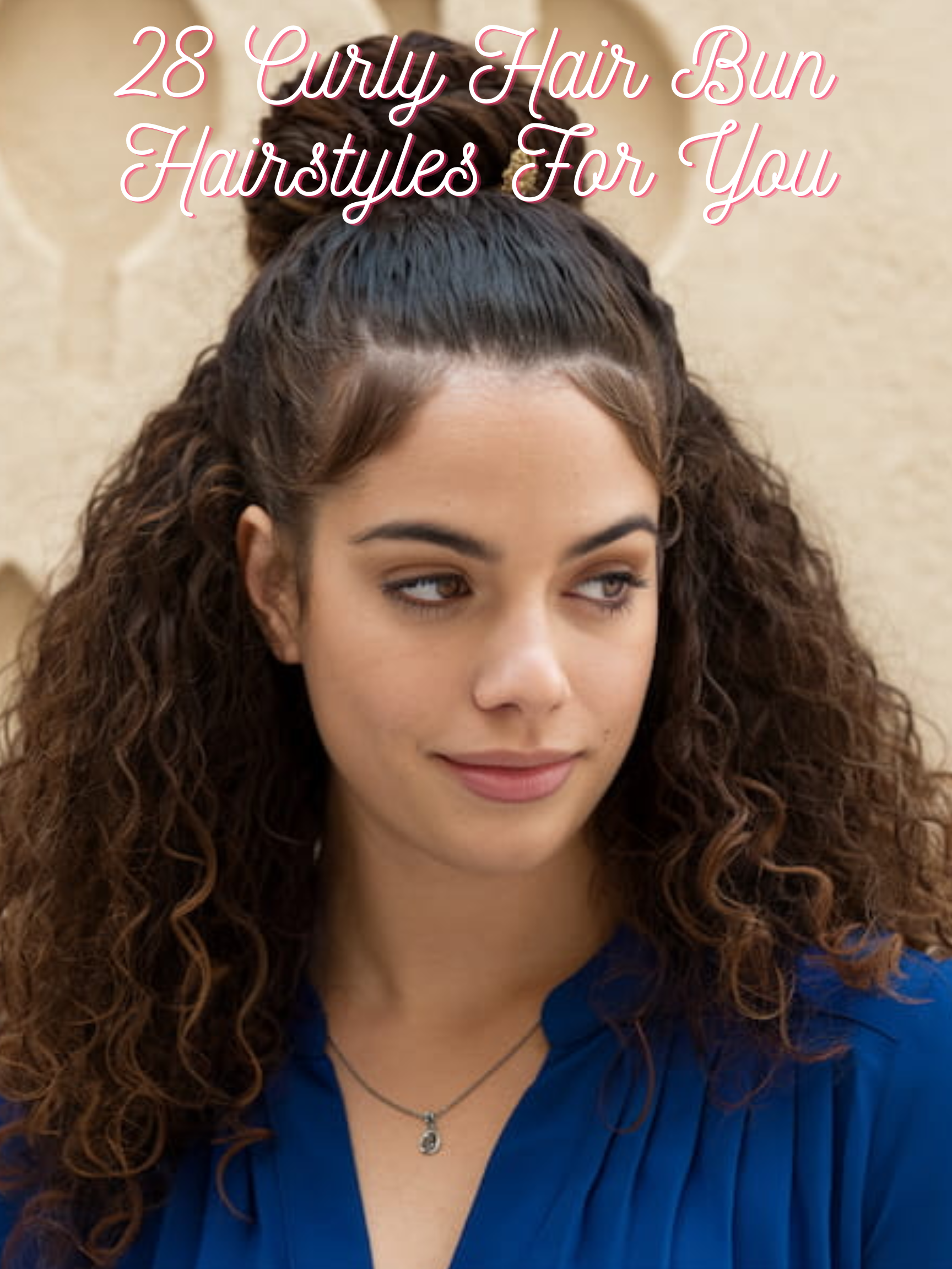 Curly Hair Bun Hairstyles