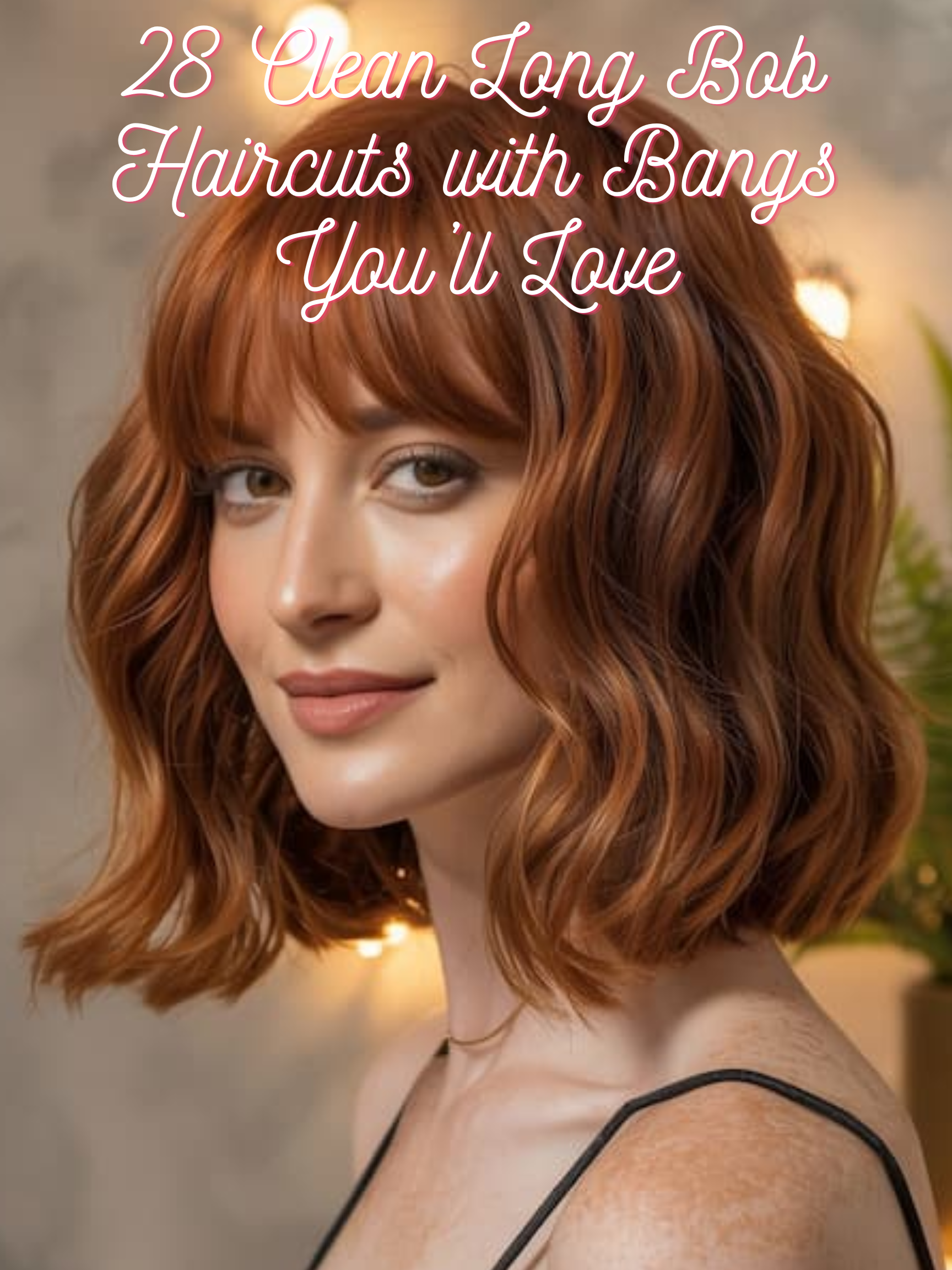 Long Bob Haircuts with Bangs