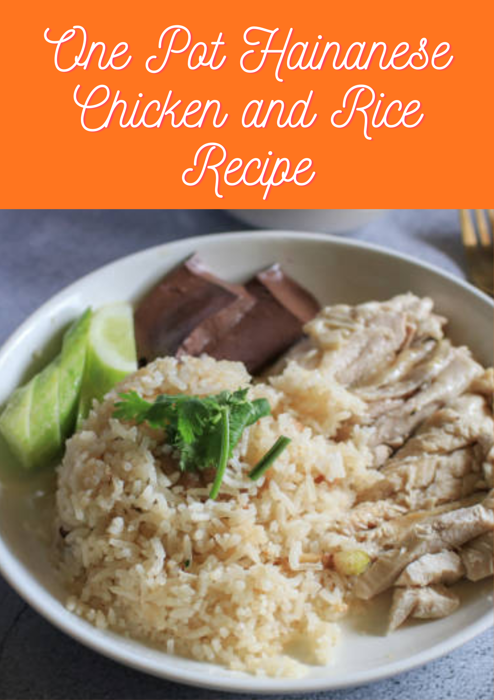Hainanese Chicken and Rice Recipe