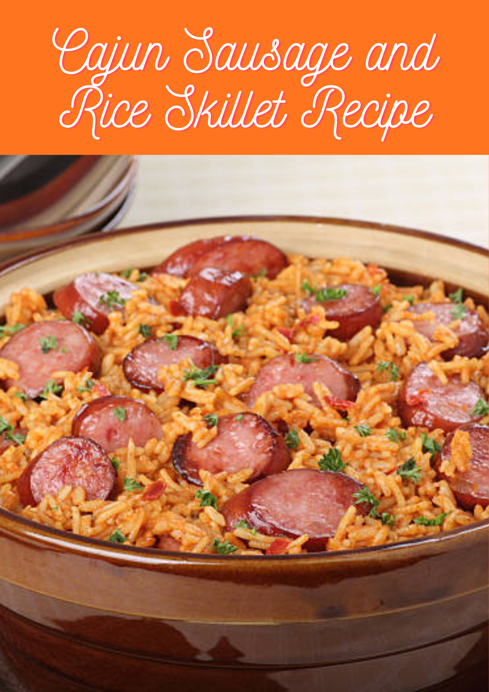 Cajun Sausage and Rice Skillet Recipe